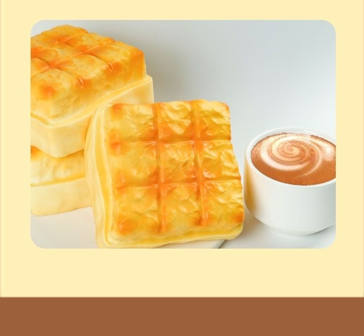 Toast Slow Rising Squishy Stress Relief Decompression Toy