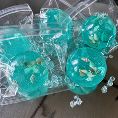 Blue Ocean Crystal Ball (Zero bounce-back) Squishy Fidget Toy